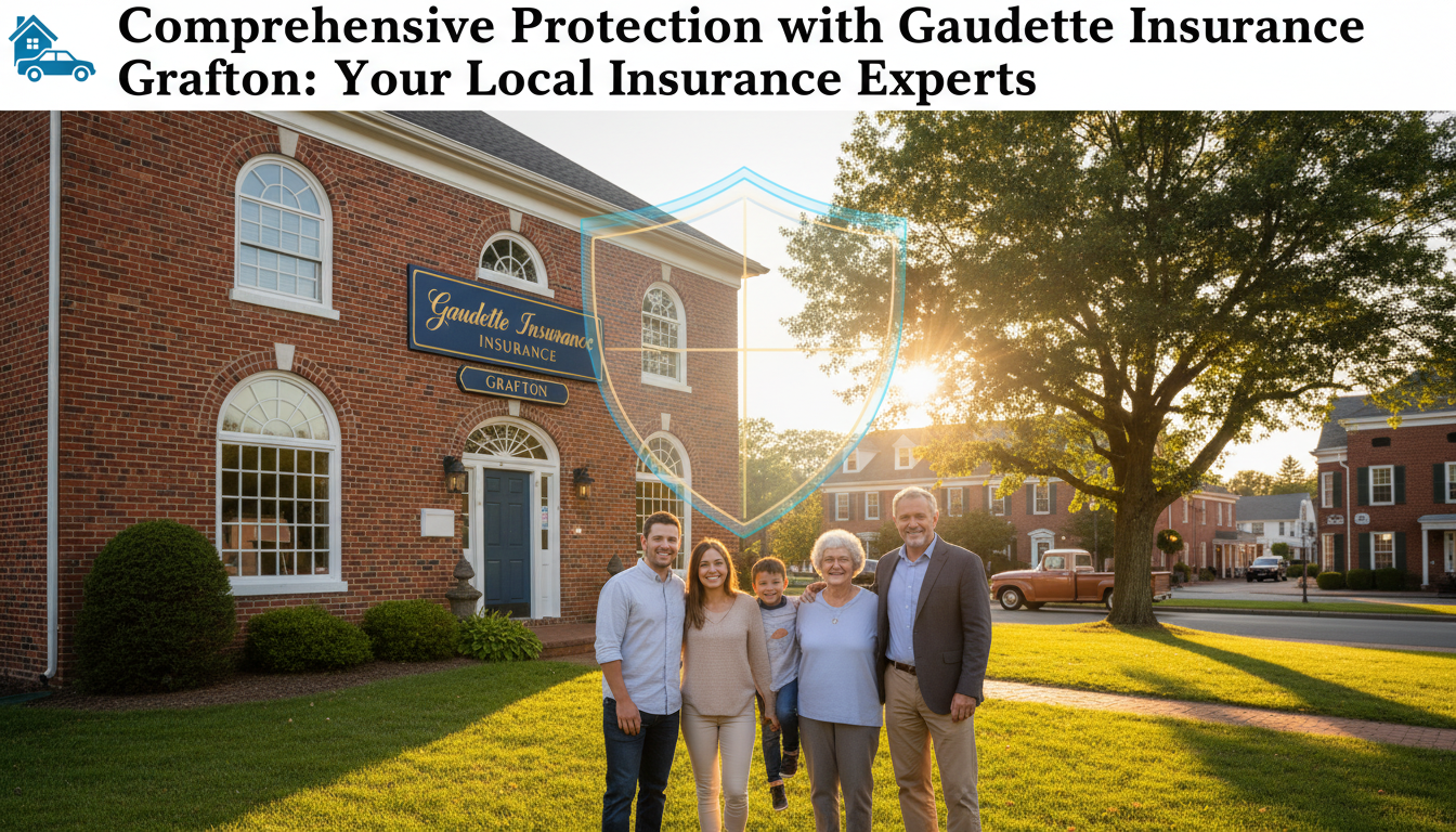 Comprehensive Protection with Gaudette Insurance Grafton: Your Local Insurance Experts